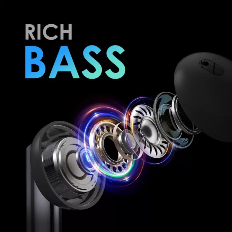 ORAIMO FreePods Pro TWS Earbuds with ANC ,43Hrs Playtime (Space gray, True Wireless)