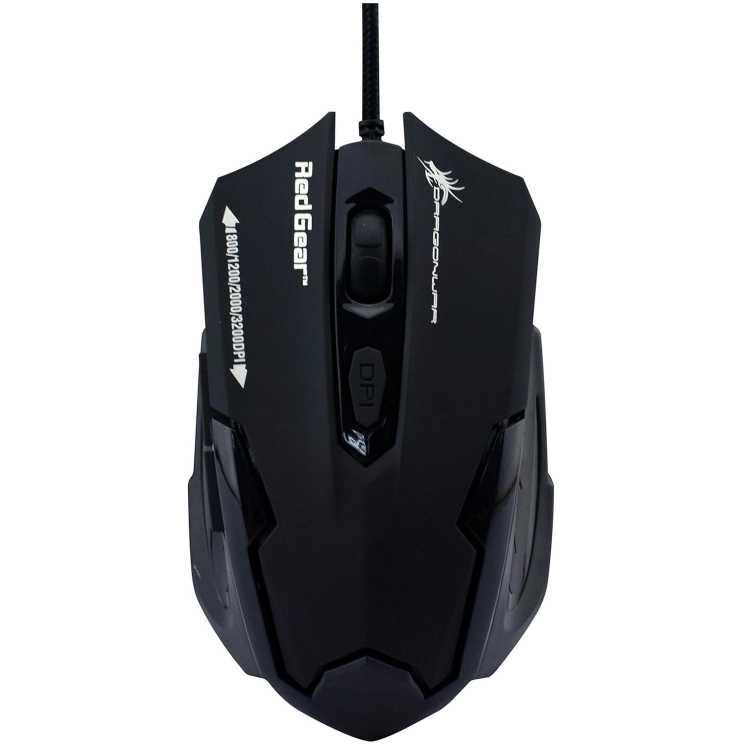 DRAGON WAR by Redgear ELE-G11 Emera Wired Laser Gaming Mouse  (USB 2.0, Black)