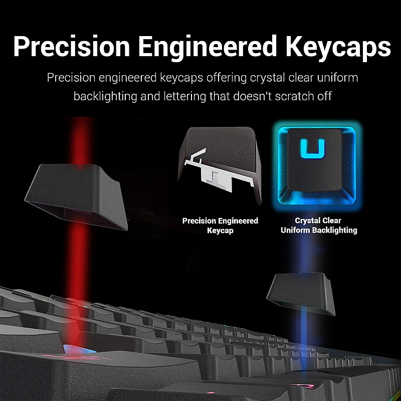 Redragon Kumara K552 Rainbow LED Backlit TKL Tenkeyless Mechanical Gaming Keyboard Redragon Kumara K552 Rainbow LED Backlit TKL Tenkeyless Mechanical Gaming Keyboard