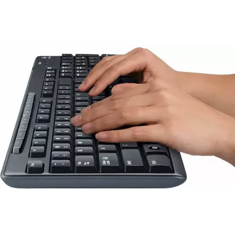 Logitech Media Combo MK200 Full-Size Keyboard and High-Definition Optical Mouse Logitech Media Combo MK200 Full-Size Keyboard and High-Definition Optical Mouse