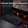Redragon Kumara K552 Rainbow LED Backlit TKL Tenkeyless Mechanical Gaming Keyboard Redragon Kumara K552 Rainbow LED Backlit TKL Tenkeyless Mechanical Gaming Keyboard