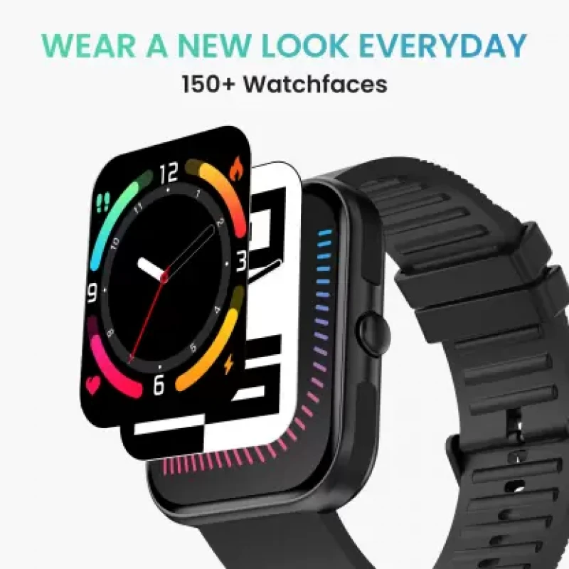 TAGG Verve Max Buzz 1.81inch High Res Display, Bluetooth Calling, Password Protection Smartwatch (Black Strap, 1.81) TAGG Verve Max Buzz 1.81inch High Res Display, Bluetooth Calling, Password Protection Smartwatch (Black Strap, 1.81)