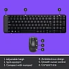Logitech MK215 Wireless Keyboard and Mouse Combo for Windows, 2.4 GHz Wireless Black Logitech MK215 Wireless Keyboard and Mouse Combo for Windows, 2.4 GHz Wireless Black