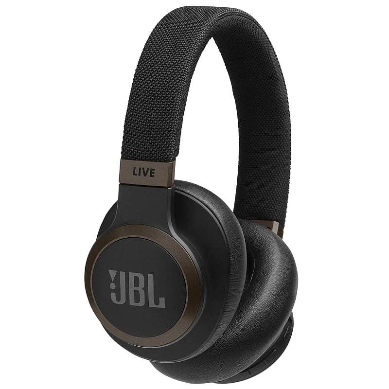 JBL Live 650BTNC by Harman, Active Noise Cancelling Over Ear Headphones with Mic, Quick Charge, Dual Pairing Black JBL Live 650BTNC by Harman, Active Noise Cancelling Over Ear Headphones with Mic, Quick Charge, Dual Pairing Black