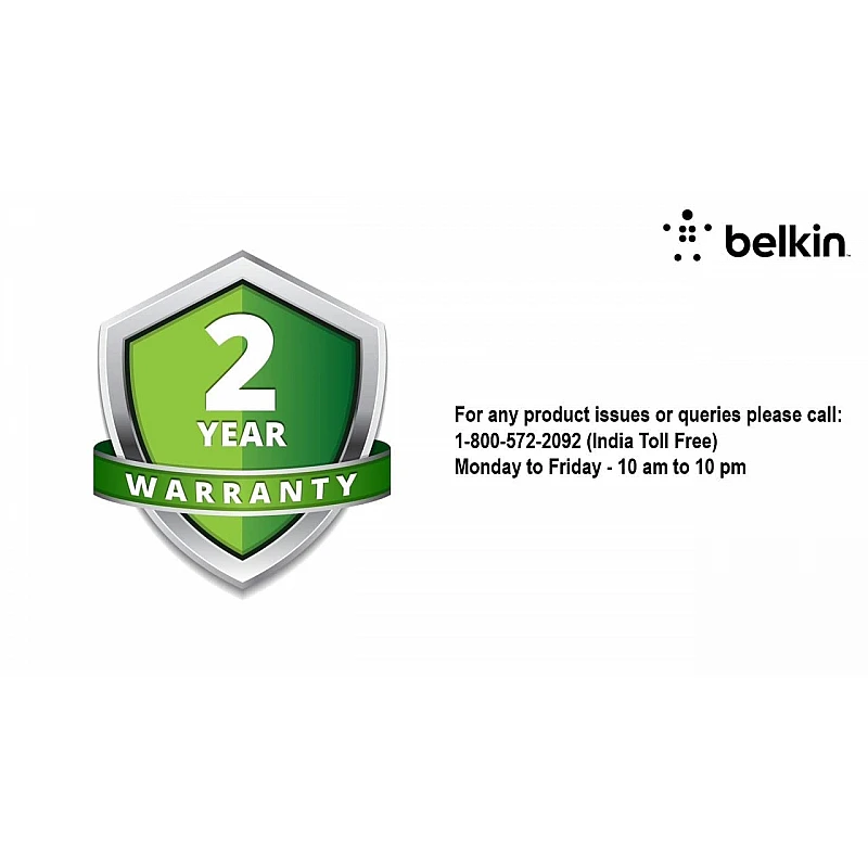 Belkin Essential Series 3-Socket Surge Protector Universal Socket with 5ft Heavy Duty Cable (Grey) Belkin Essential Series 3-Socket Surge Protector Universal Socket with 5ft Heavy Duty Cable (Grey)