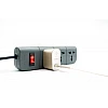 Belkin Essential Series 3-Socket Surge Protector Universal Socket with 5ft Heavy Duty Cable (Grey) Belkin Essential Series 3-Socket Surge Protector Universal Socket with 5ft Heavy Duty Cable (Grey)