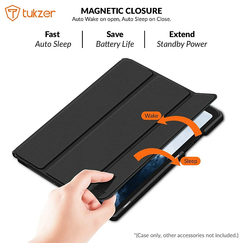 Tukzer Case Cover for Samsung Galaxy Tab A7 10.4"Ultra Slim Microfibre Lining, Lightweight Hard Back Trifold Smart Stand Flip Folio Tukzer Case Cover for Samsung Galaxy Tab A7 10.4"Ultra Slim Microfibre Lining, Lightweight Hard Back Trifold Smart Stand Flip Folio