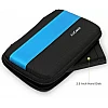 AirCase External Hard Drive Case for 2.5-Inch Hard Drive Black Blue AirCase External Hard Drive Case for 2.5-Inch Hard Drive Black Blue