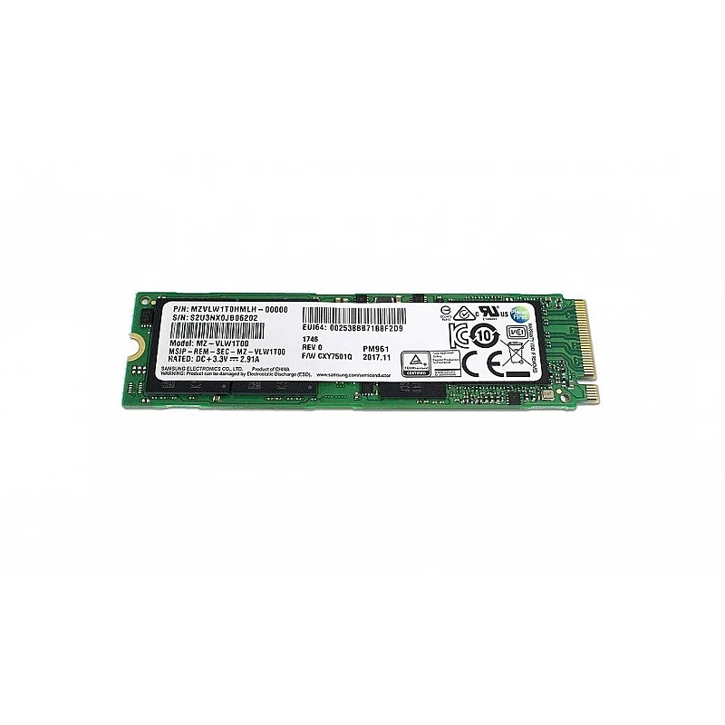 Samsung MZVLW256HEHP PM961 256GB M.2 NVMe PCIe Internal SSD - OEM Samsung MZVLW256HEHP PM961 256GB M.2 NVMe PCIe Internal SSD - OEM