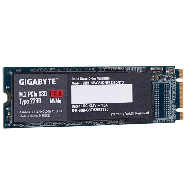 Gigabyte 128GB SSD M.2 PCIe x2