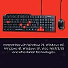 QUANTUM QHM8810 Spill-Resistant Wired Keyboard and Mouse Combo (Black) QUANTUM QHM8810 Spill-Resistant Wired Keyboard and Mouse Combo (Black)