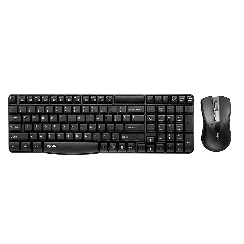 Rapoo X1800 Wireless Keyboard and Mouse Combo (Black) Rapoo X1800 Wireless Keyboard and Mouse Combo (Black)