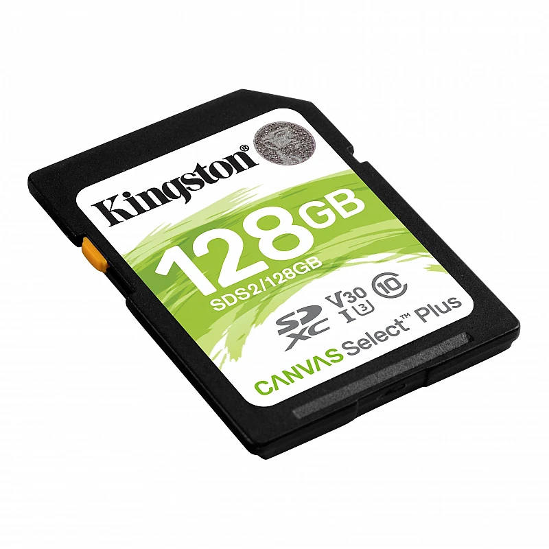 Kingston Canvas Select 128GB SDHC Class 10 SD Memory Card UHS-I 80MB/s R Flash Memory Card (SDS/128GB) Kingston Canvas Select 128GB SDHC Class 10 SD Memory Card UHS-I 80MB/s R Flash Memory Card (SDS/128GB)