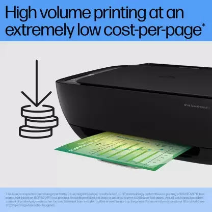 HP ink tank wireless 415 All in one Multi-function Wi-Fi Color Printer with Voice Activated Printing Google Assistant and Alexa (Pre Ink Loaded) HP ink tank wireless 415 All in one Multi-function Wi-Fi Color Printer with Voice Activated Printing Google Assistant and Alexa (Pre Ink Loaded)