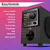 Zebronics Zeb-Sunshine 4.1 Multimedia Speaker with Bluetooth Supporting,USB,mSD,AUX,FM and Remote Control-(Black) Zebronics Zeb-Sunshine 4.1 Multimedia Speaker with Bluetooth Supporting,USB,mSD,AUX,FM and Remote Control-(Black)