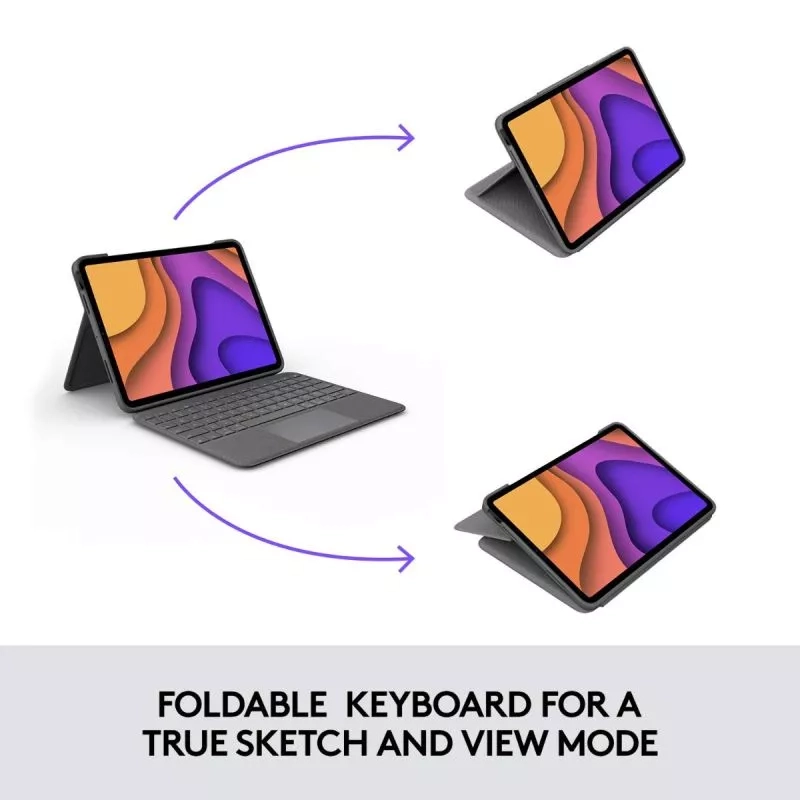 Logitech Folio Touch iPad Keyboard Case (4th Generation) with Trackpad and Smart Connector Logitech Folio Touch iPad Keyboard Case (4th Generation) with Trackpad and Smart Connector