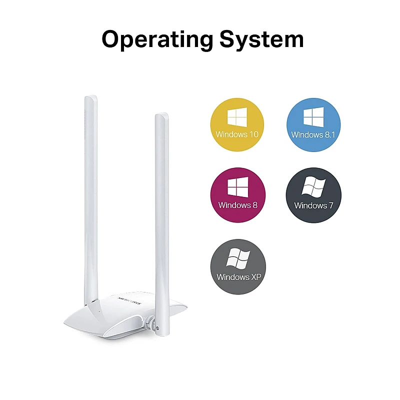 MERCUSYS MW300UH N300 Wireless High Gain USB Adapter| 300Mbps Wi-Fi Speed MERCUSYS MW300UH N300 Wireless High Gain USB Adapter| 300Mbps Wi-Fi Speed
