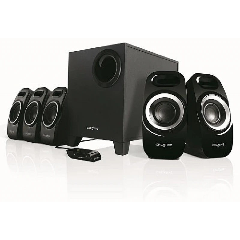Creative Inspire T-6300 5.1 Multimedia Speaker System (Black) Creative Inspire T-6300 5.1 Multimedia Speaker System (Black)
