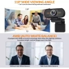 Tizum ZW81 Full HD 1080p Webcam Web Camera for PC Mac Laptop MacBook Wide Angle 