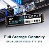 SP Silicon Power 256GB NVMe PCIe Gen3x4 M.2 2280 TLC SSD R/W up to 2,100MB/s and 1,200MB/s (SP256GBP34A60M28) SP Silicon Power 256GB NVMe PCIe Gen3x4 M.2 2280 TLC SSD R/W up to 2,100MB/s and 1,200MB/s (SP256GBP34A60M28)