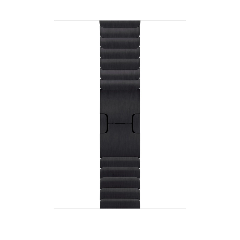 Apple Watch Leather Link (44mm) - Black - Small 