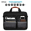 AirCase Laptop Bag Messenger Bag Sleeve for 13-Inch 14-Inch Laptop MacBook 2-Multi Pocket Black AirCase Laptop Bag Messenger Bag Sleeve for 13-Inch 14-Inch Laptop MacBook 2-Multi Pocket Black
