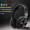 pTron Studio Pro Soundster Hi-Fi Over The Ear Wireless Bluetooth Headphones with Mic pTron Studio Pro Soundster Hi-Fi Over The Ear Wireless Bluetooth Headphones with Mic