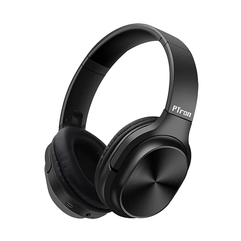pTron Studio Pro Soundster Hi-Fi Over The Ear Wireless Bluetooth Headphones with Mic pTron Studio Pro Soundster Hi-Fi Over The Ear Wireless Bluetooth Headphones with Mic