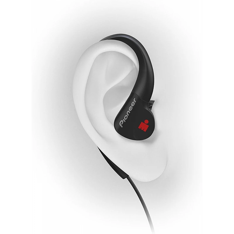 Pioneer Ironman Sweat Resistant Sport SE-E3 Earphone Earbuds/Drip-Proof (Black) Pioneer Ironman Sweat Resistant Sport SE-E3 Earphone Earbuds/Drip-Proof (Black)