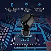 pTron Atom in-Ear Mono Bluetooth 5.0 Wireless Headphone, Built-in Mic, Clear Calls, Snug-fit Sweatproof Earbuds pTron Atom in-Ear Mono Bluetooth 5.0 Wireless Headphone, Built-in Mic, Clear Calls, Snug-fit Sweatproof Earbuds