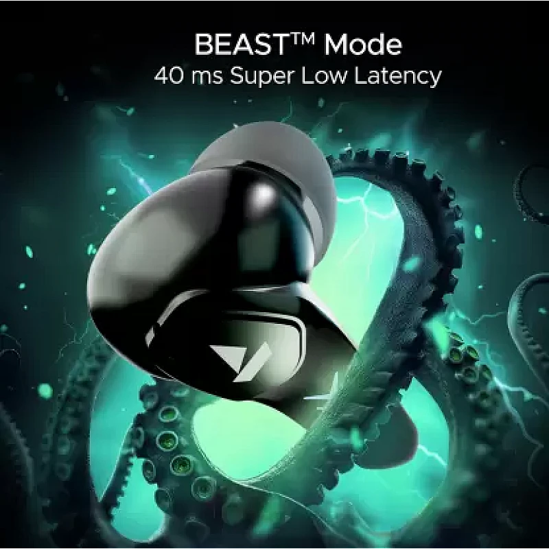 boAt Immortal 131 with Beast Mode, 40 Hours Playback and ENx Tech Bluetooth Headset (Black, True Wireless) boAt Immortal 131 with Beast Mode, 40 Hours Playback and ENx Tech Bluetooth Headset (Black, True Wireless)
