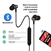 pTron Zap Magnetic in-Ear Wireless Bluetooth Headphones, 22 Hours Music Time & Built-in Mic - (Black) pTron Zap Magnetic in-Ear Wireless Bluetooth Headphones, 22 Hours Music Time & Built-in Mic - (Black)
