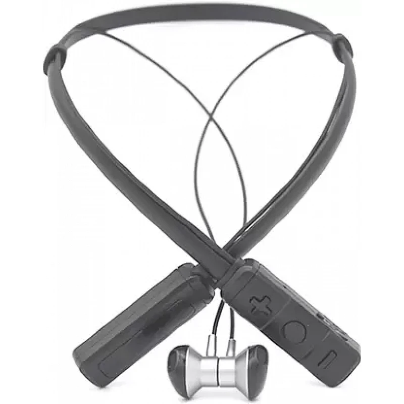 PTron Tangent Pro Headphone Neckband Stereo Earphone Bluetooth with Mic for All Smartphones (Grey/Black) PTron Tangent Pro Headphone Neckband Stereo Earphone Bluetooth with Mic for All Smartphones (Grey/Black)