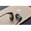SoundMagic E80C in Ear Isolating Earphones with Microphone  Black (Gunmetal)