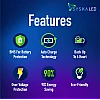 SYSKA 9W B22D 6500K Cool Day Light Inverter Rechargeable Emergency Led Bulb Pack of 1 SYSKA 9W B22D 6500K Cool Day Light Inverter Rechargeable Emergency Led Bulb Pack of 1