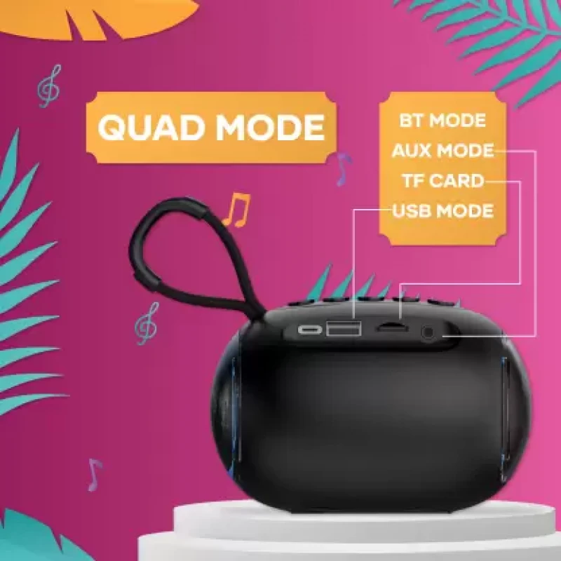 WINGS Upbeat 201 Made In India, BT 5.2,20 Hrs Playtime, With Mic 5 W Bluetooth Speaker (Black, Mono Channel) WINGS Upbeat 201 Made In India, BT 5.2,20 Hrs Playtime, With Mic 5 W Bluetooth Speaker (Black, Mono Channel)
