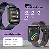 Wings Meta Smartwatch, 1.85" HD IPS Display, BT 5.3 Single Chip Calling 100+ Sport Modes Black Wings Meta Smartwatch, 1.85" HD IPS Display, BT 5.3 Single Chip Calling 100+ Sport Modes Black