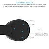 Portronics POR-762 Muffs Plus Wireless Bluetooth Headphone with AUX Port (Black) Portronics POR-762 Muffs Plus Wireless Bluetooth Headphone with AUX Port (Black)
