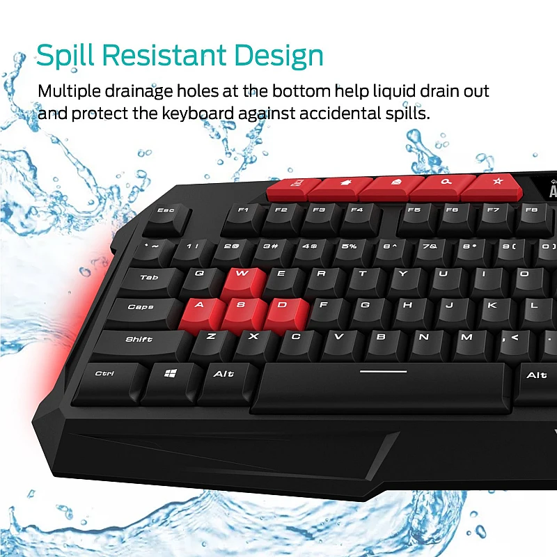 GAMDIAS ARES-GKC 100 Gaming Membrane Keyboard and Mouse GAMDIAS ARES-GKC 100 Gaming Membrane Keyboard and Mouse