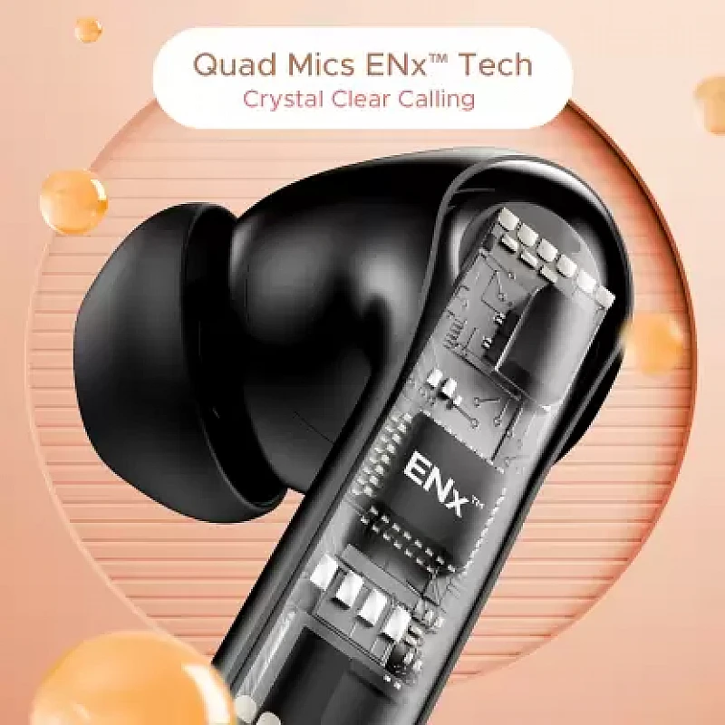 boAt Airdopes 155 40 hrs Playtime,In-Ear Detection,Quad Mics ENx Tech,ASAP Charge Bluetooth Headset (Active Black, True Wireless) boAt Airdopes 155 40 hrs Playtime,In-Ear Detection,Quad Mics ENx Tech,ASAP Charge Bluetooth Headset (Active Black, True Wireless)