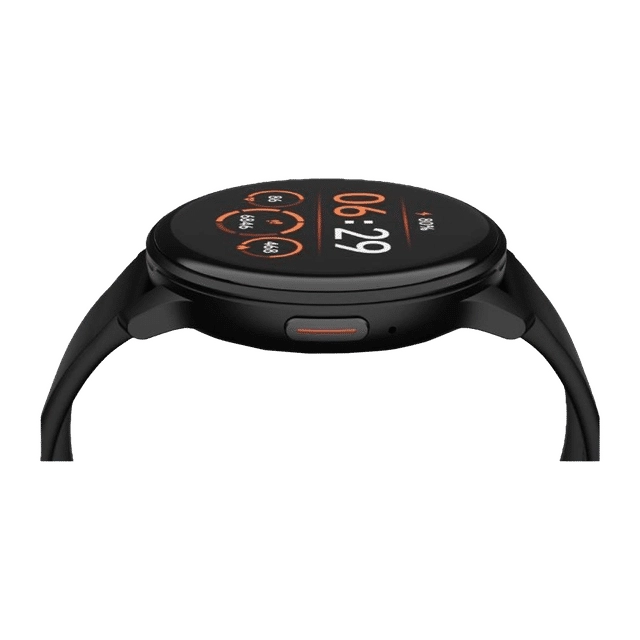 boAt Lunar Call Smartwatch with Bluetooth Calling (32.5mm HD Display, IP68 Water Resistant, Active Black Strap)