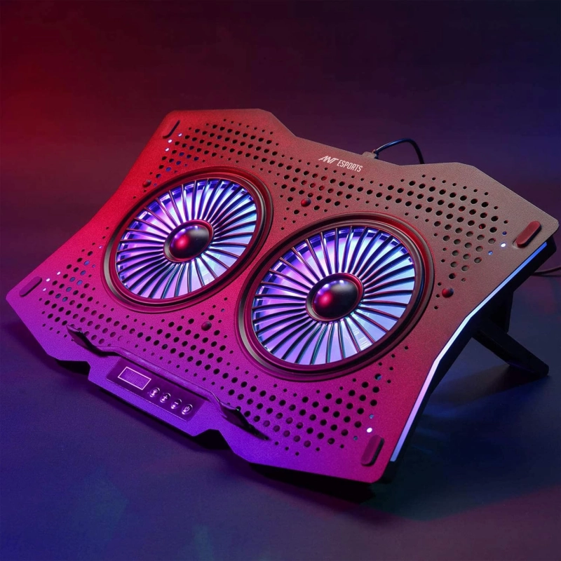 Ant Esports NC280 RGB Gaming Notebook Cooler Laptop Cooling Pad for Laptop Ant Esports NC280 RGB Gaming Notebook Cooler Laptop Cooling Pad for Laptop