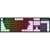Ant Esports MK1400 Rainbow LED Illumination, White and Black Keycaps, Backlit Membrane Wired USB Gaming Keyboard Black Ant Esports MK1400 Rainbow LED Illumination, White and Black Keycaps, Backlit Membrane Wired USB Gaming Keyboard Black