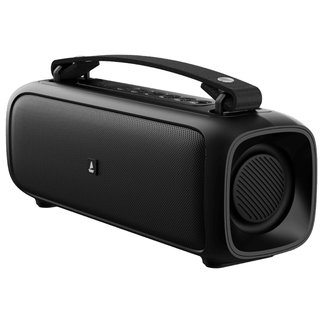 boAt Stone Beam 12W Portable Bluetooth Speaker (TWS Function, 2.0 Channel Stereo Sound, Midnight Black)