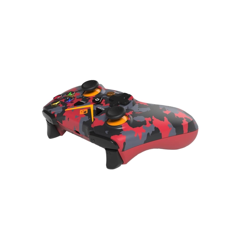 Cosmic Byte C3070W 2.4G Wireless Gamepad for PC PS3 Rubberized Camo Red