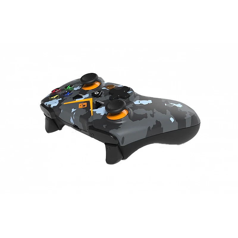 Cosmic Byte C3070W 2.4G Wireless Gamepad for PC PS3 Rubberized Texture Camo Black Cosmic Byte C3070W 2.4G Wireless Gamepad for PC PS3 Rubberized Texture Camo Black