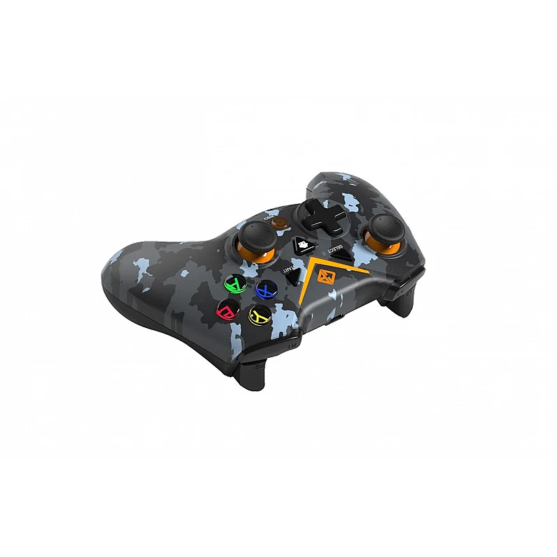 Cosmic Byte C3070W 2.4G Wireless Gamepad for PC PS3 Rubberized Texture Camo Black Cosmic Byte C3070W 2.4G Wireless Gamepad for PC PS3 Rubberized Texture Camo Black