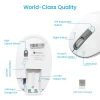 Portronics Toad 11 Wireless Mouse, 2.4 GHz Connectivity with USB Nano Dongle, Adjustable DPI Up To 1600, PC WHITE Portronics Toad 11 Wireless Mouse, 2.4 GHz Connectivity with USB Nano Dongle, Adjustable DPI Up To 1600, PC WHITE