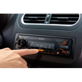 SONY DSX-A110U media receiver with USB Car Stereo  (Single Din)
