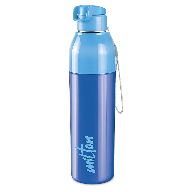 Milton Steel Convey 900 Insulated Inner Stainless Steel Water Bottle, 630 ml, Blue Milton Steel Convey 900 Insulated Inner Stainless Steel Water Bottle, 630 ml, Blue